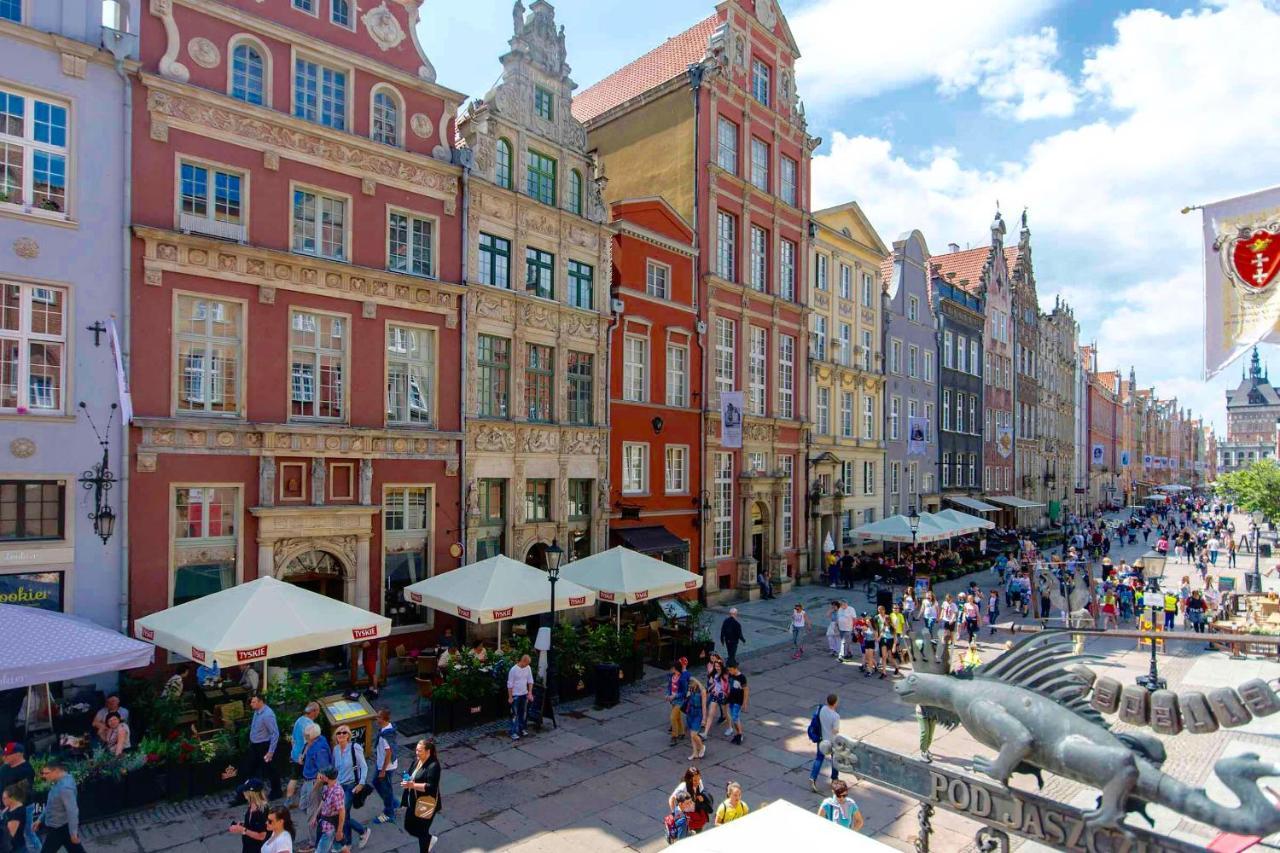 Blue Mandarin Old Town Apartment Gdansk Bagian luar foto